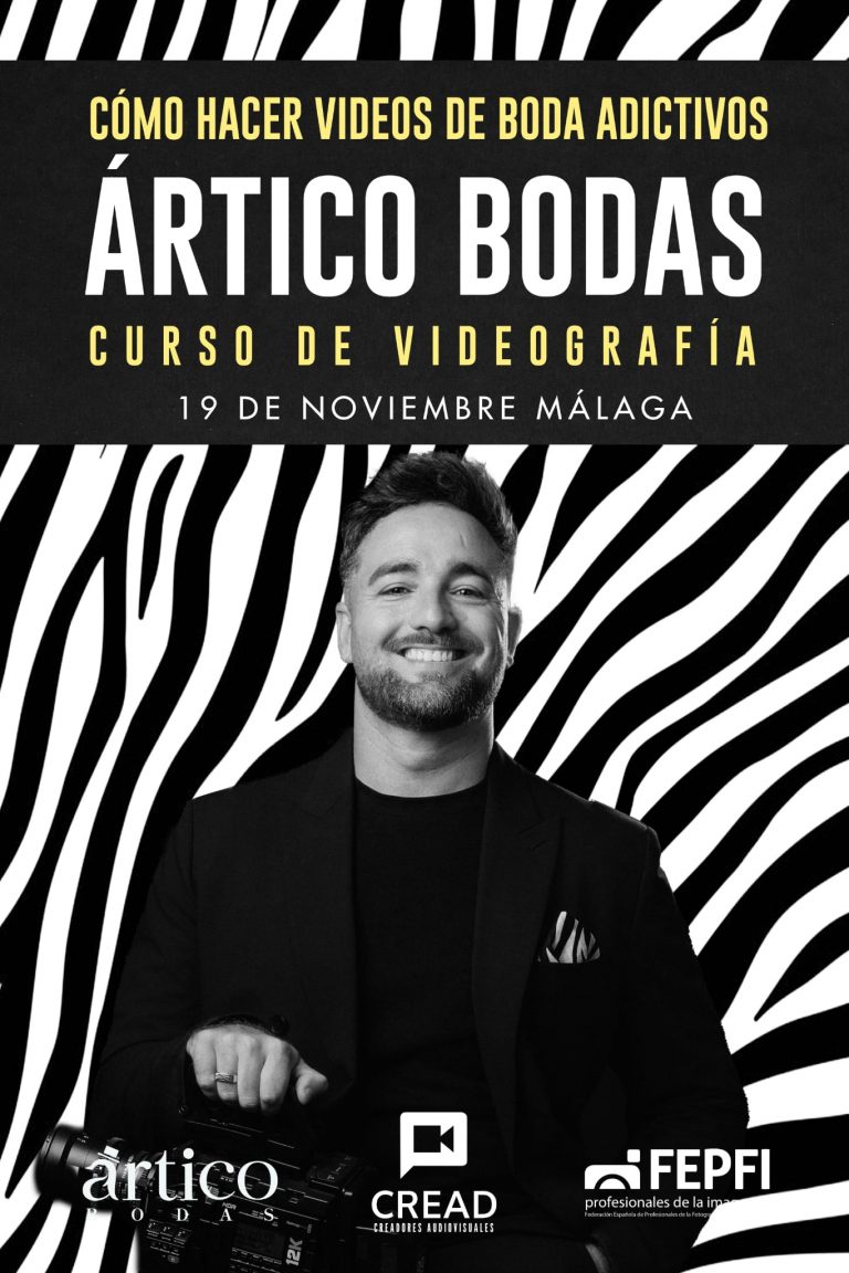 Como hacer videos de boda adictivos con Artico Bodas . Taller presencial en Malaga